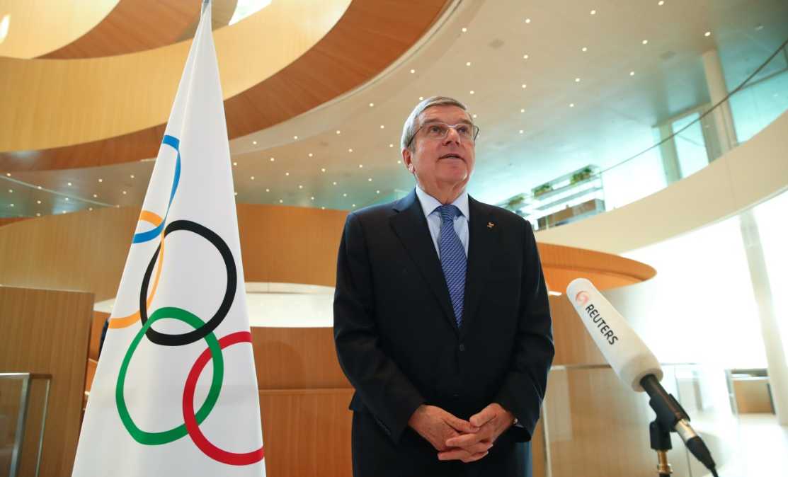 Presidente do COI, Thomas Bach