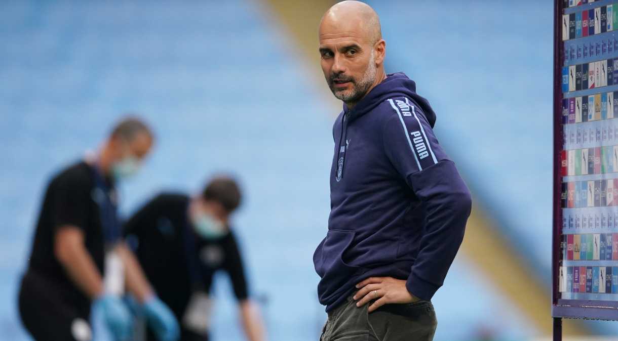 Técnico do Manchester City, Pep Guardiola